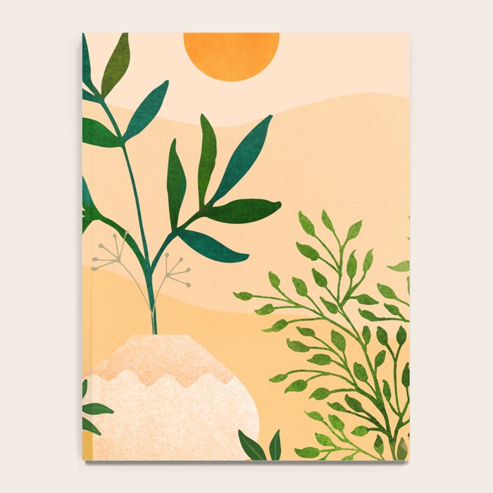 Bohemian Summer / Landscape Illustration Notebook Gallery Image 4