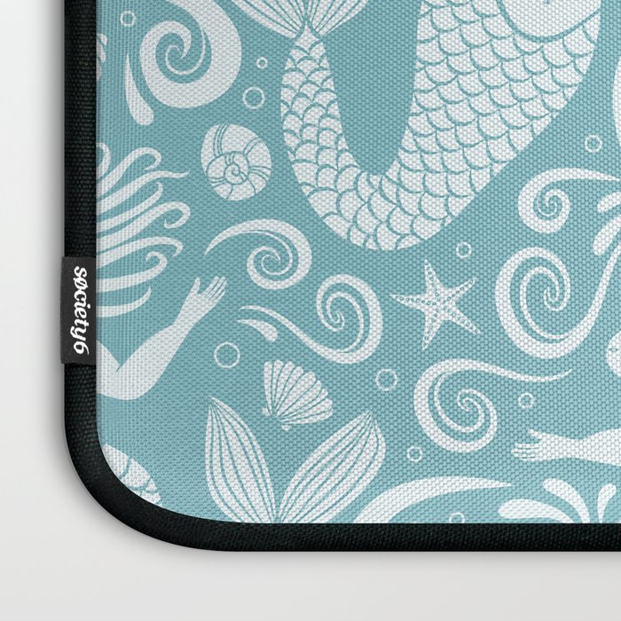 Mermaid Swim Laptop Sleeve Gallery Image 3