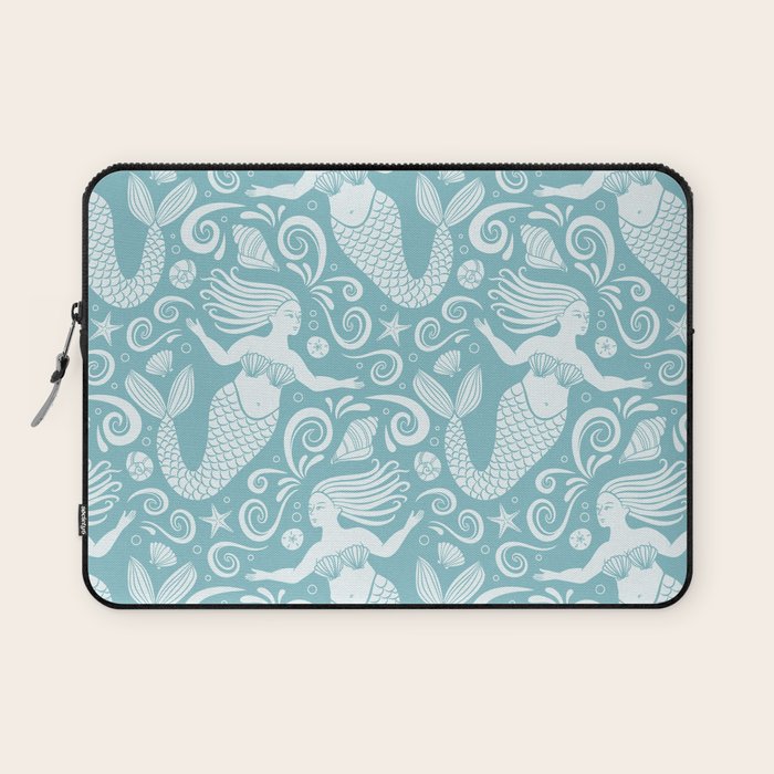 Mermaid Swim Laptop Sleeve Gallery Image 1