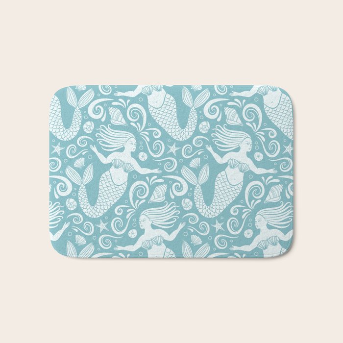Mermaid Swim Bath Mat Gallery Image 1