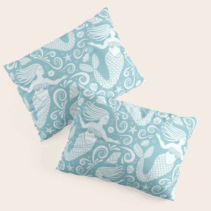 Mermaid Swim Pillow Sham Gallery Image 3