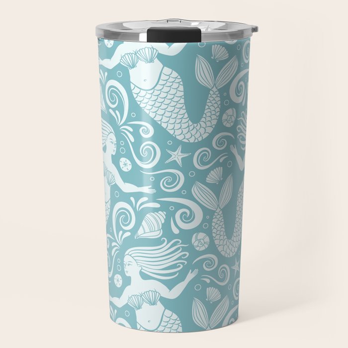 Mermaid Swim Travel Mug Gallery Image 1