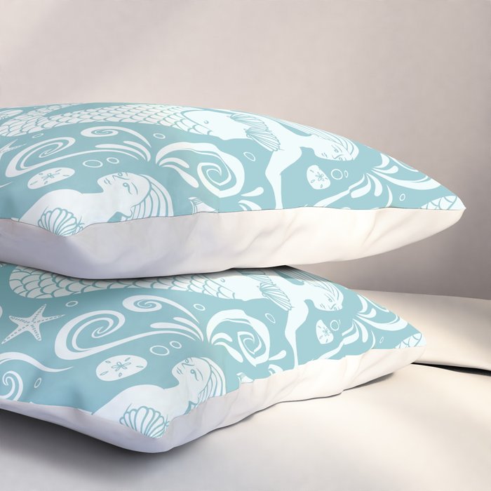 Mermaid Swim Pillow Sham Gallery Image 3