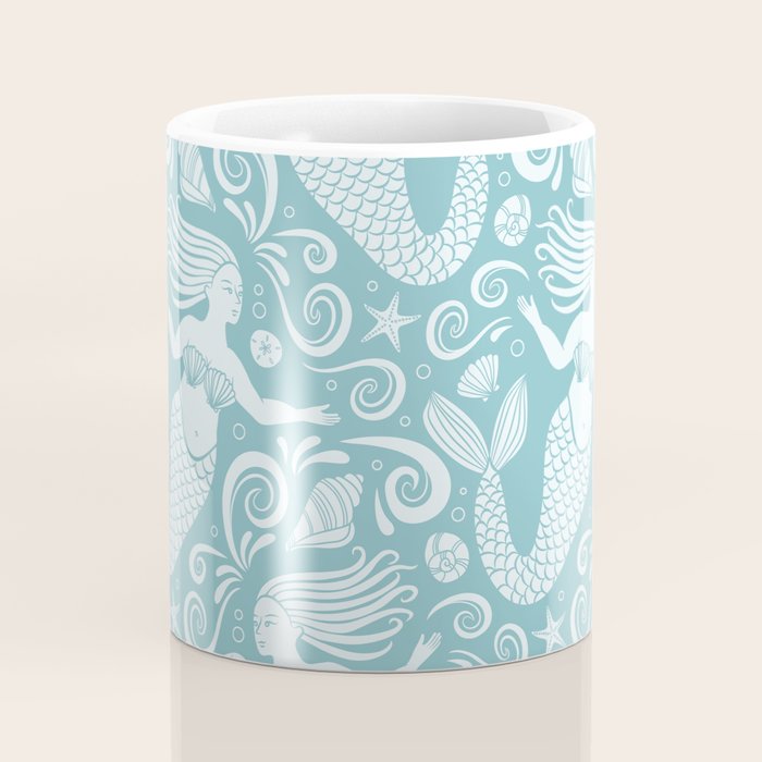 Mermaid Swim Coffee Mug Gallery Image 4
