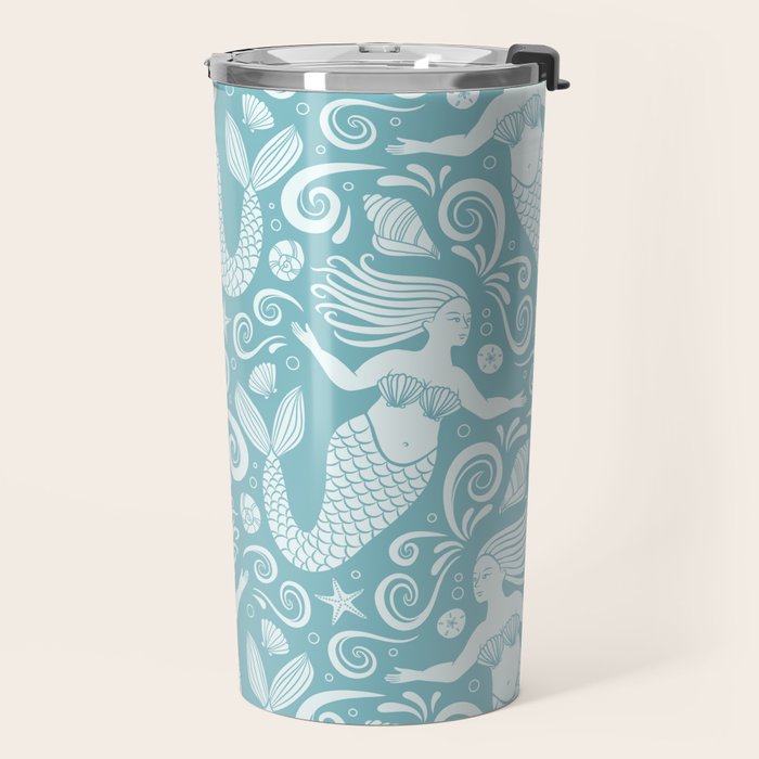 Mermaid Swim Travel Mug Gallery Image 2