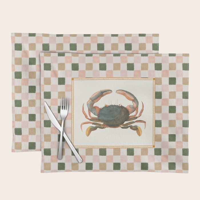 Checkered Crab Placemat Gallery Image 1