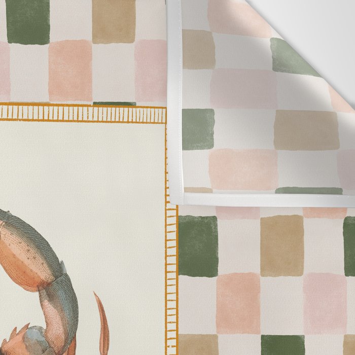 Checkered Crab Wall Tapestry Gallery Image 3