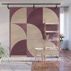Modern geometric shapes 53 Wall Mural Gallery Image 1