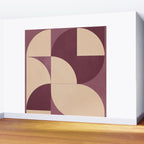 Modern geometric shapes 53 Wall Mural Gallery Image 2