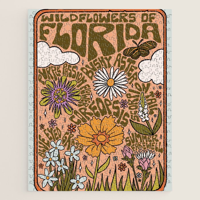Florida Wildflowers Jigsaw Puzzle Gallery Image 1