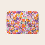 Pansies Bath Mat Gallery Image 1