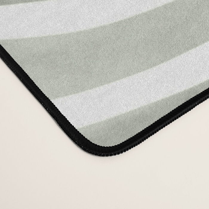 Sage green leaf line art Desk Mat Gallery Image 4