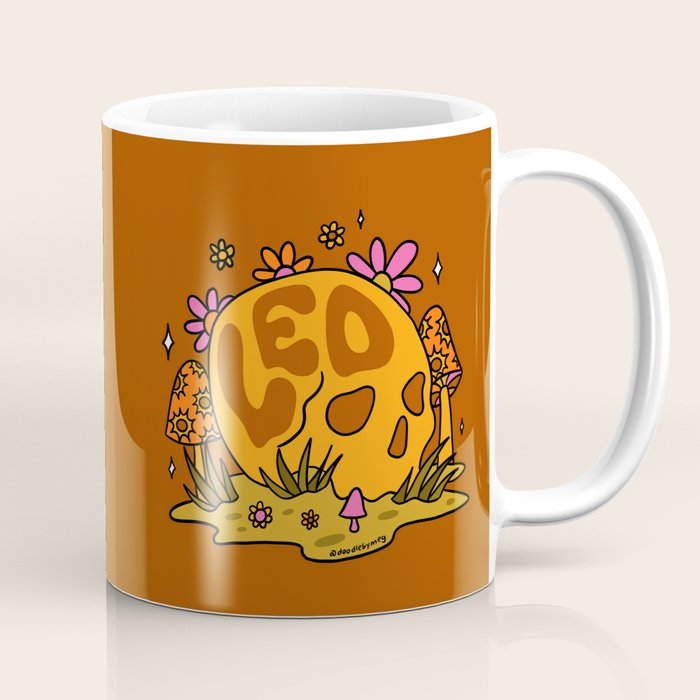 Leo Skull Coffee Mug Gallery Image 1