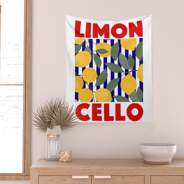 Limoncello Wall Tapestry Gallery Image 2
