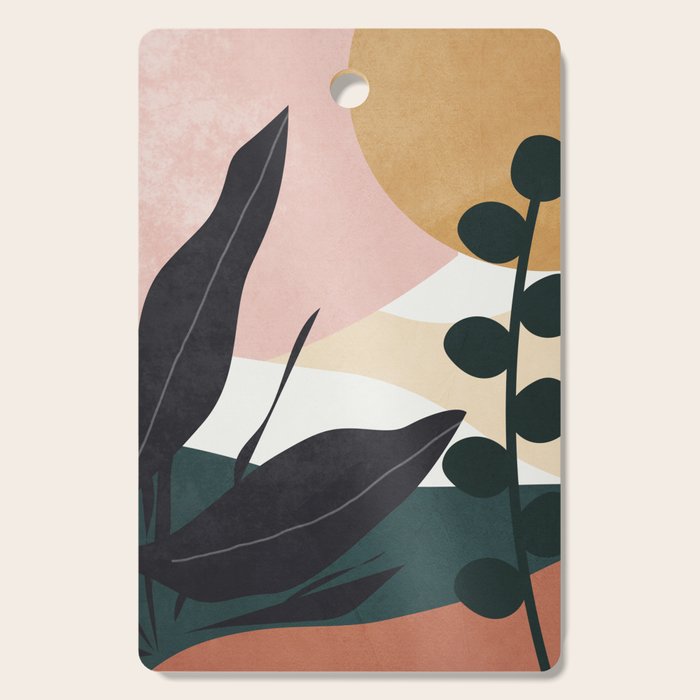 Abstract Landscape Cutting Board Gallery Image 1