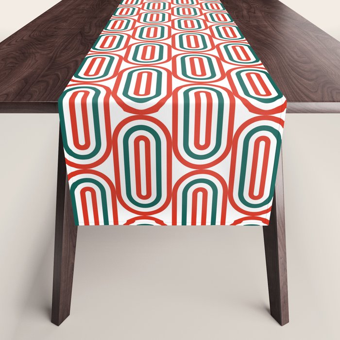 Retro Holiday 01B Table Runner Gallery Image 1