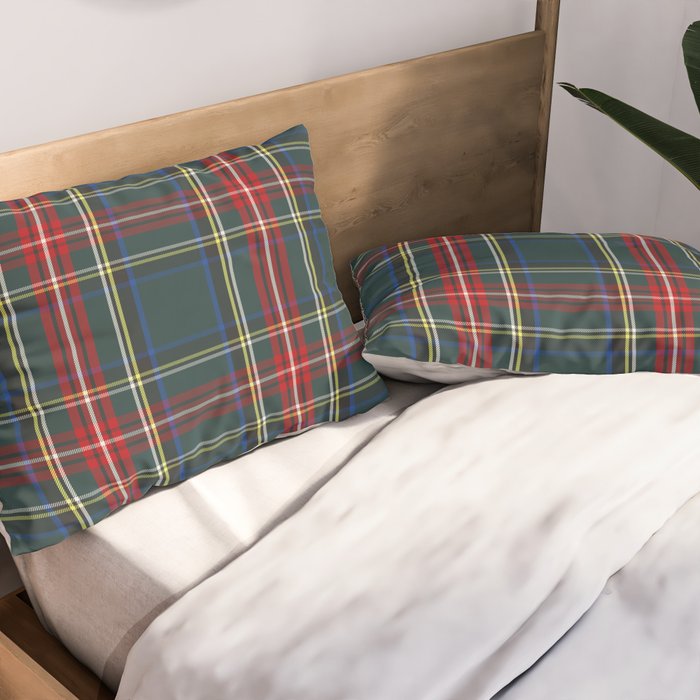 Scottish Tartan Pillow Sham Gallery Image 2