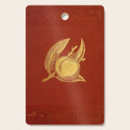 Gilded peach from "Peach Culture" by James Alexander Fulton, 1882 Cutting Board Gallery Image 1