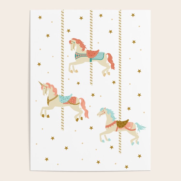 Carousel Horses Poster Gallery Image 4