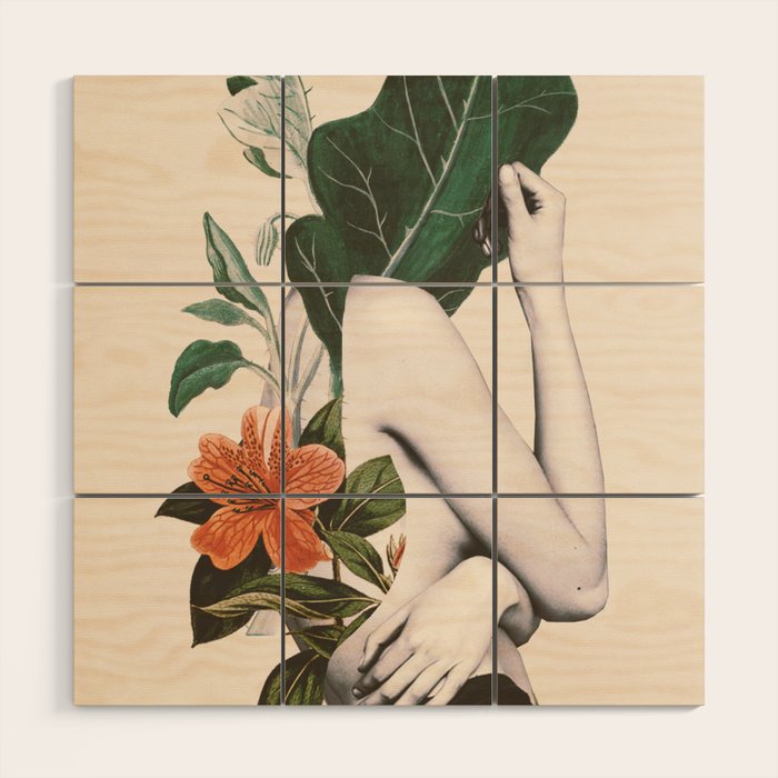 natural beauty-collage 2 Wood Wall Art Gallery Image 1