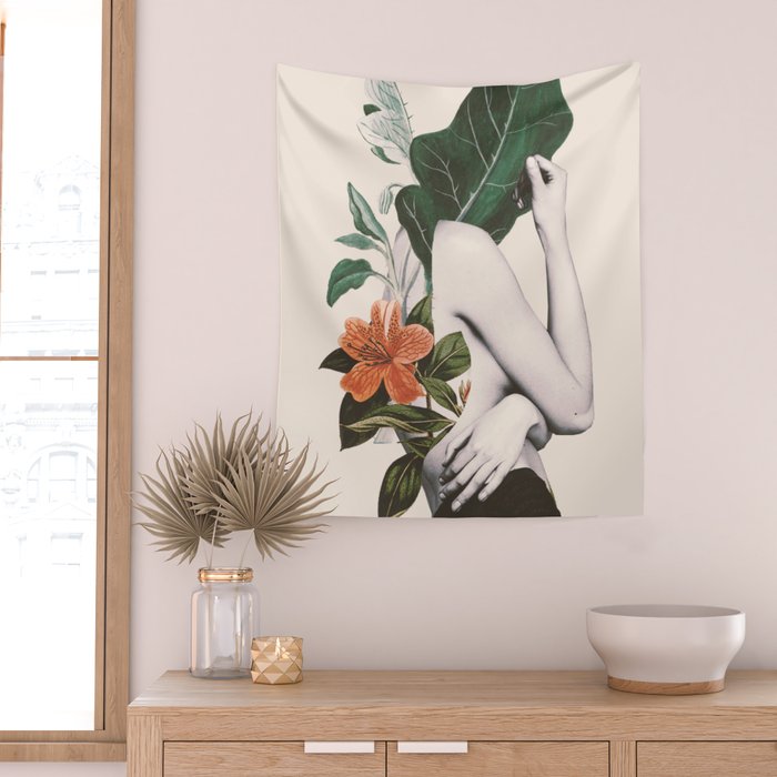 natural beauty-collage 2 Wall Tapestry Gallery Image 2