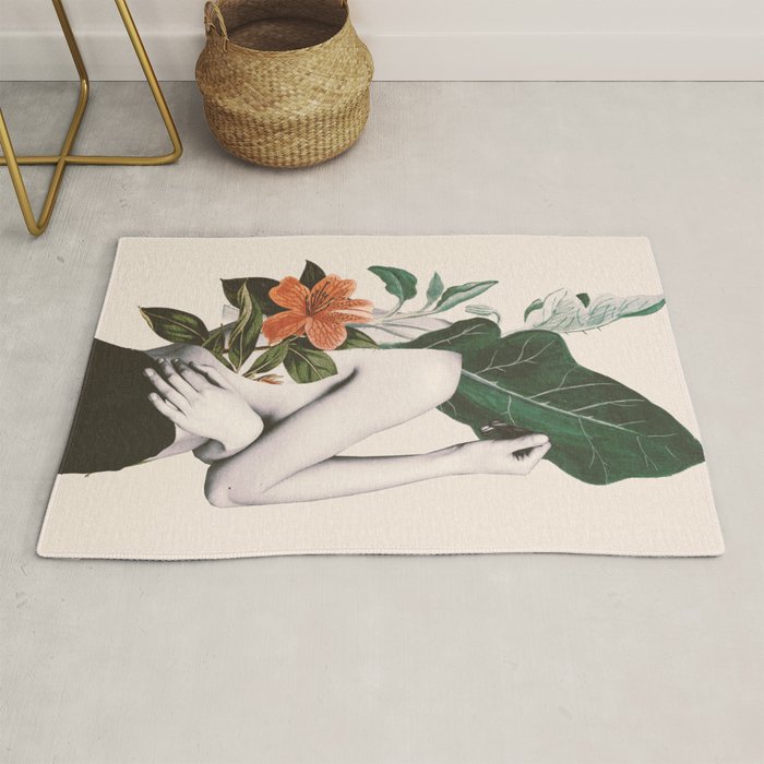 natural beauty-collage 2 Rug Gallery Image 1