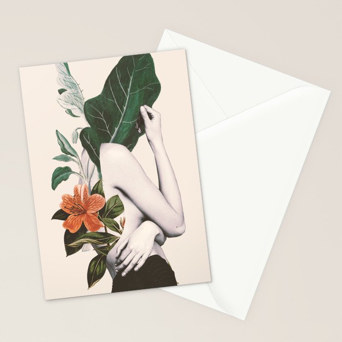 natural beauty-collage 2 Stationery Card Gallery Image 2