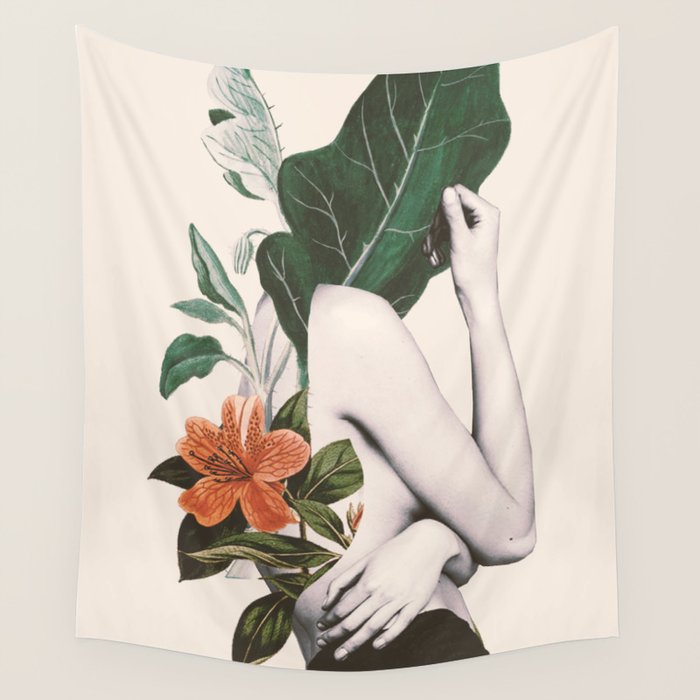 natural beauty-collage 2 Wall Tapestry Gallery Image 1