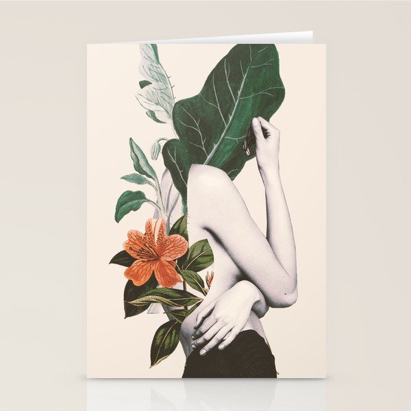 natural beauty-collage 2 Stationery Card Gallery Image 1