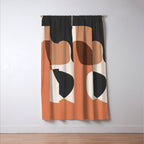 Abstract Shapes 54 Window Curtain Gallery Image 3