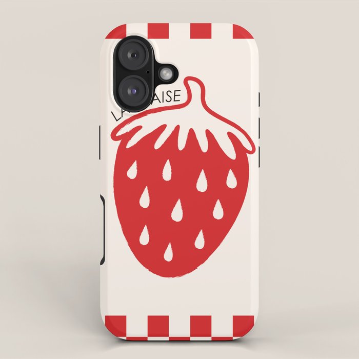 Fruit Series: Strawberry iPhone Case Gallery Image 1