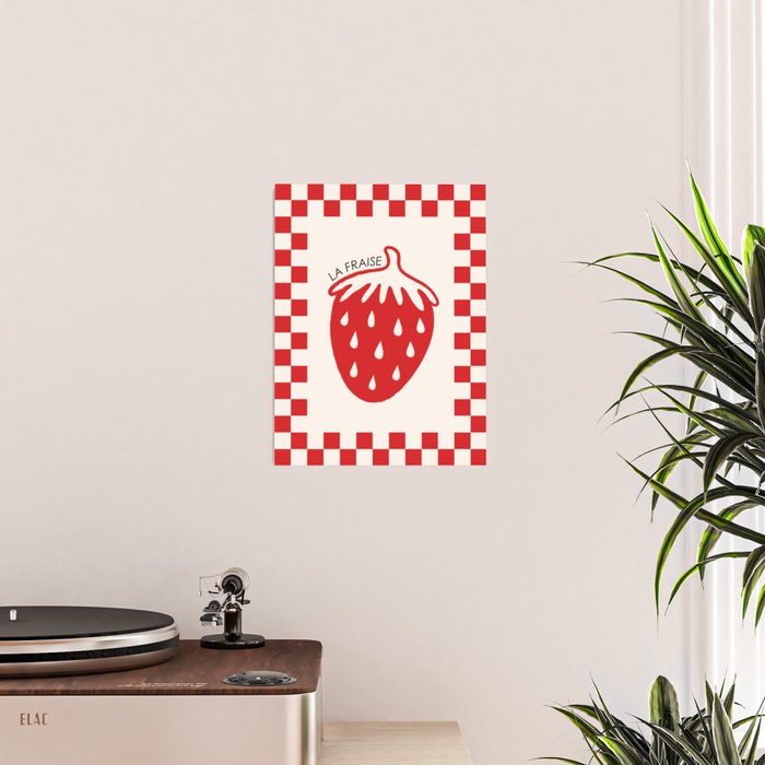 Fruit Series: Strawberry Poster Gallery Image 2