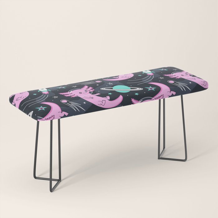 Space Axolotls Bench Gallery Image 1