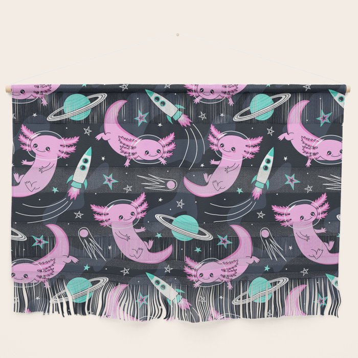 Space Axolotls Wall Hanging Gallery Image 1