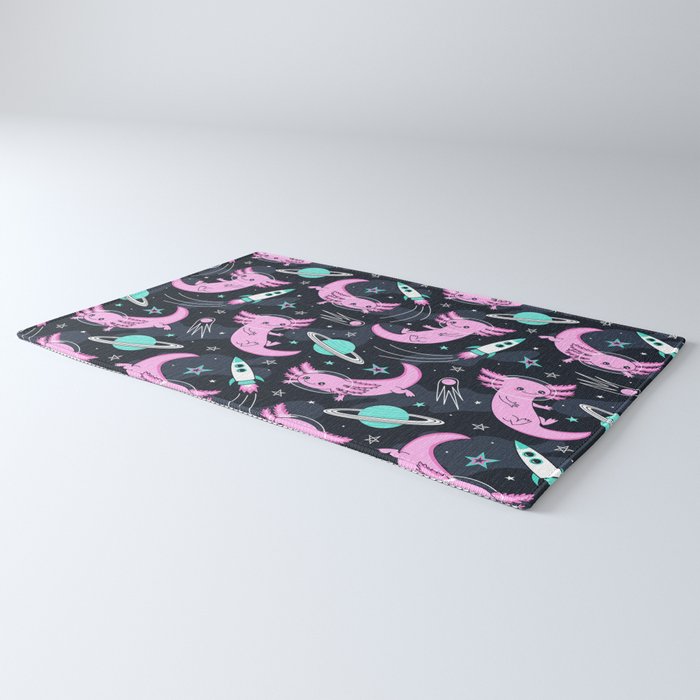 Space Axolotls Rug Gallery Image 3