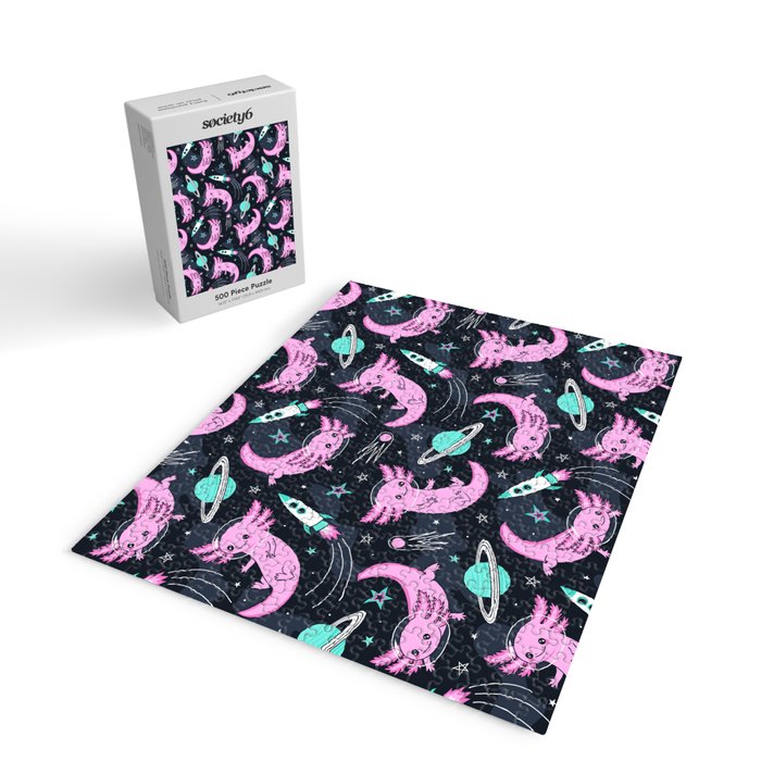 Space Axolotls Jigsaw Puzzle Gallery Image 2