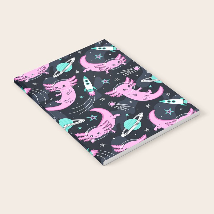 Space Axolotls Notebook Gallery Image 1