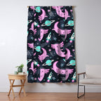 Space Axolotls Window Curtain Gallery Image 5