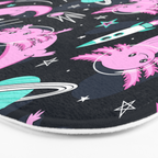 Space Axolotls Bath Mat Gallery Image 3