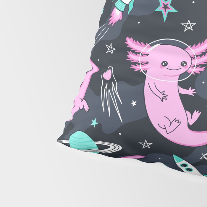 Space Axolotls Pillow Sham Gallery Image 4