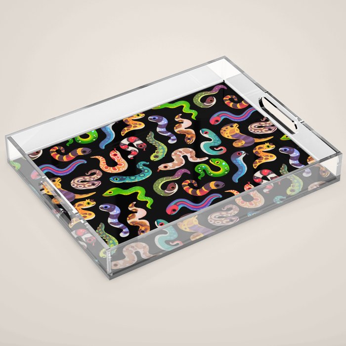 Serpent Day Acrylic Tray Gallery Image 1
