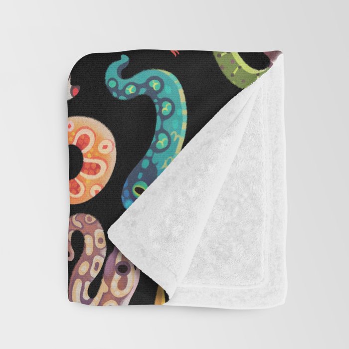 Serpent Day Throw Blanket Gallery Image 3