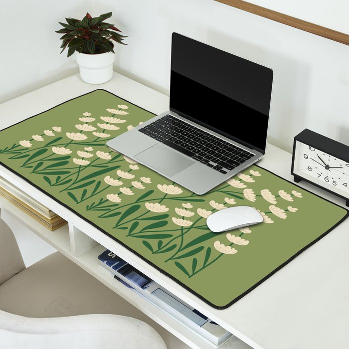 Madrid: Flower Market Summer Color Series 02 Desk Mat Gallery Image 2
