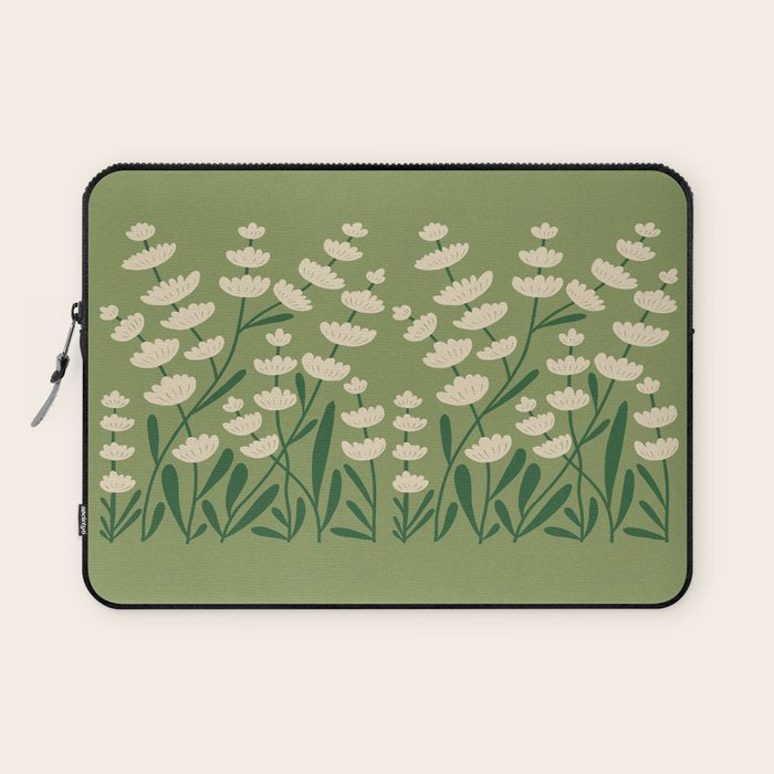 Madrid: Flower Market Summer Color Series 02 Laptop Sleeve Gallery Image 1