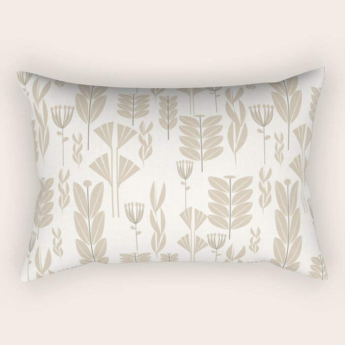 Herbs and Grasses Rectangular Pillow Gallery Image 2