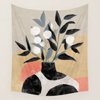 Sienna Blooms Wall Tapestry Gallery Image 4
