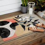Sienna Blooms Outdoor Rug Gallery Image 2