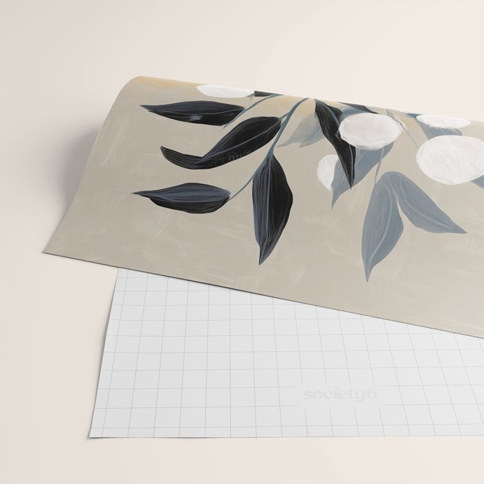 Sienna Blooms Wrapping Paper Gallery Image 2