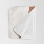 Abstract Terracotta  Throw Blanket Gallery Image 3
