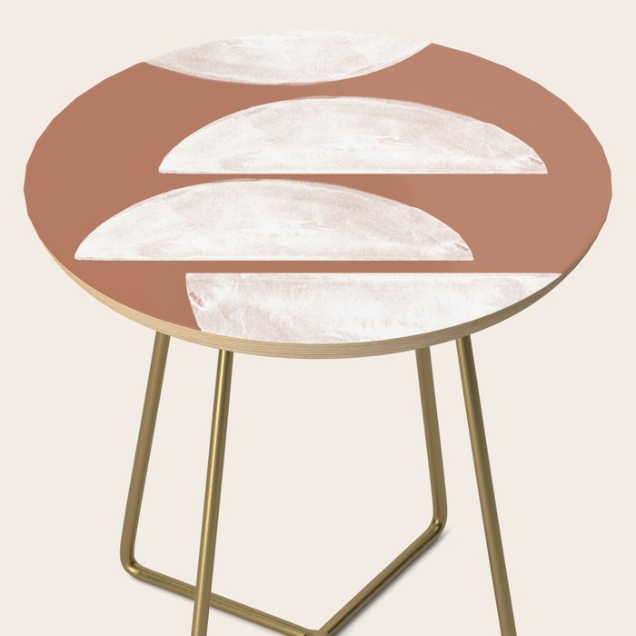 Abstract Terracotta  Side Table Gallery Image 2